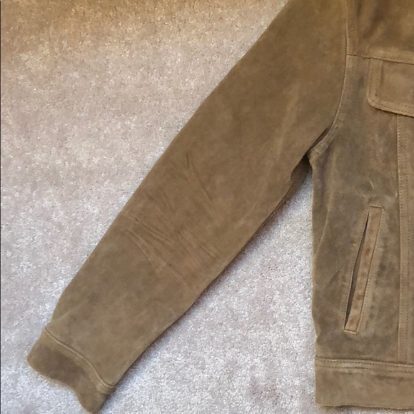 LIKE NEW RALPH LAUREN BROWN CROPPED JACKET - Picture 12 of 13